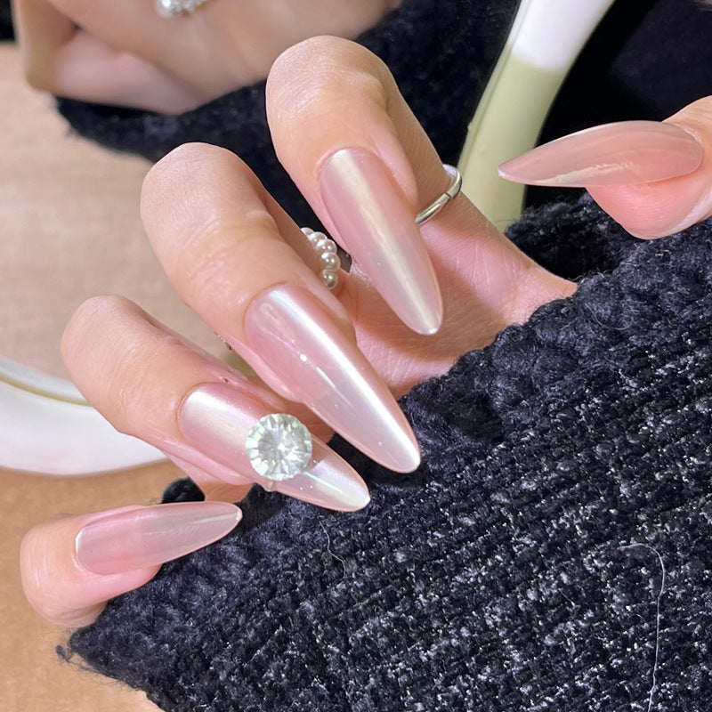 Glamorous Rhinestone Nail Art Bowlift