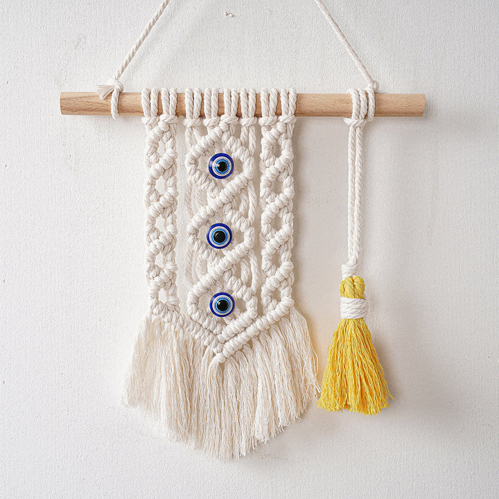 Macrame Wall Hanging Art Piece Bowlift