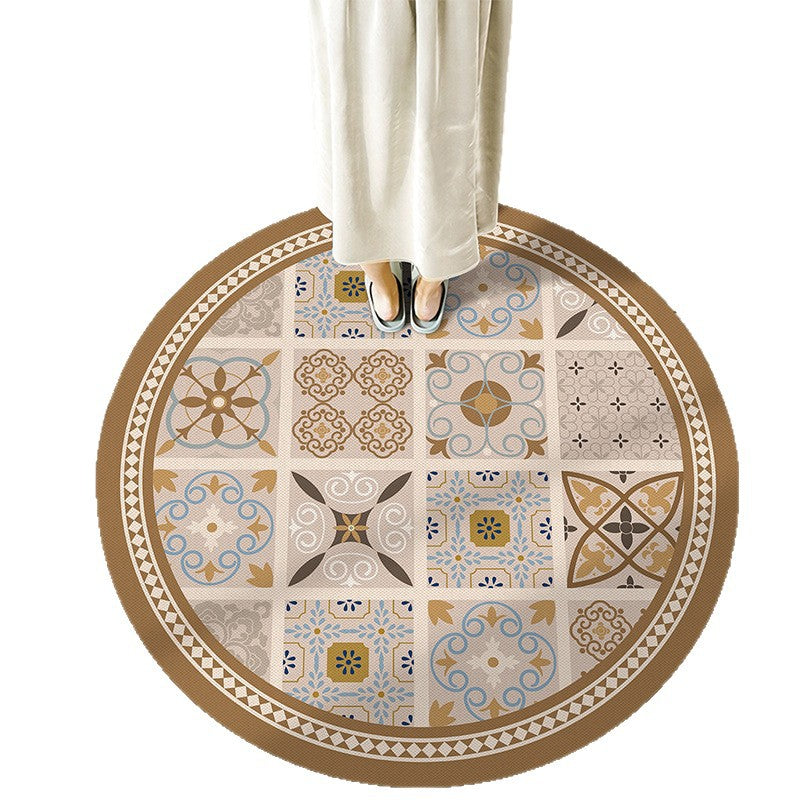 Round Decorative Bath Mat Bowlift