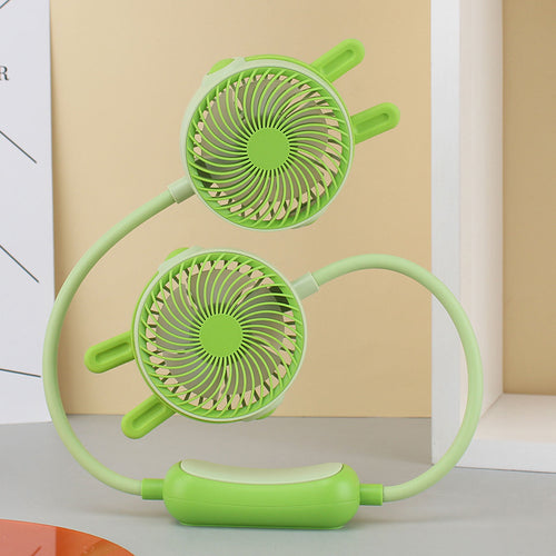 Ladies Portable Double Fan Bowlift