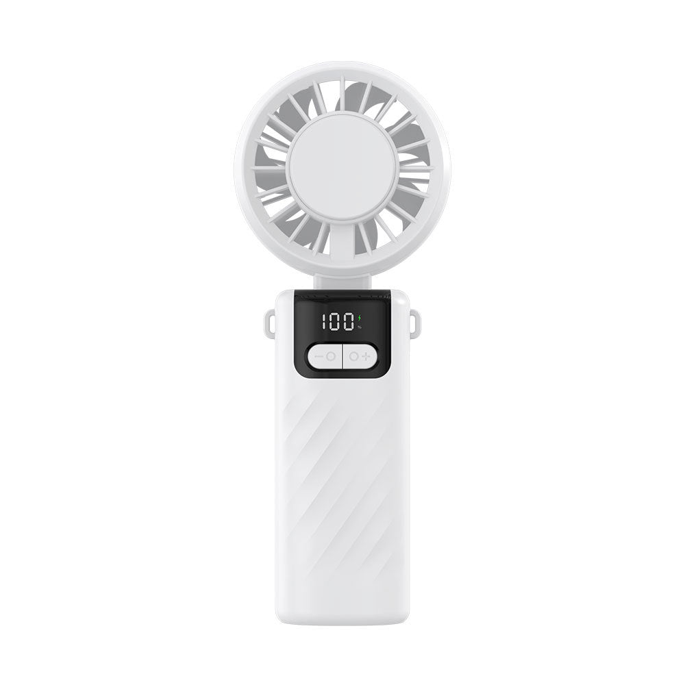 Unisex Rechargeable Mini Handheld Cooling Fan Bowlift