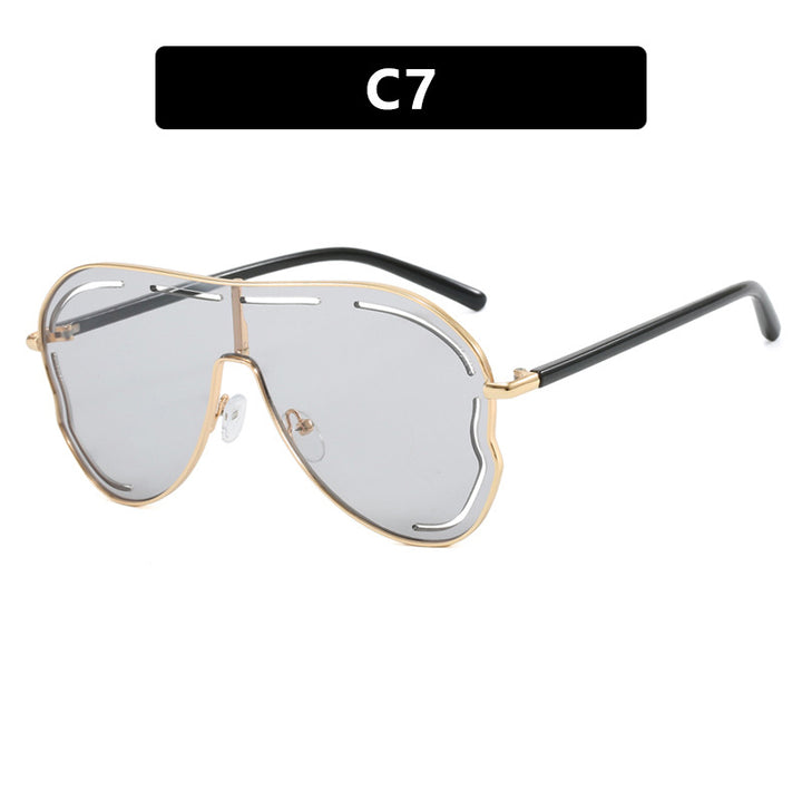 Ladies luxurious pilot sunglasses with modern frame Bowlift