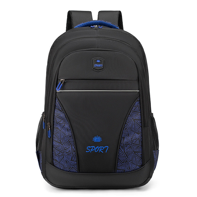 Stylish Geometric Print Backpack Bowlift