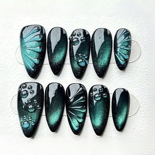 Creative nail tips with waterfall effect Bowlift
