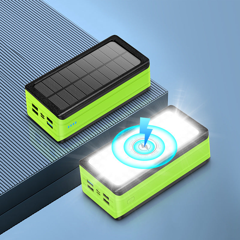 Solar Powerbank with LED Lamp Bowlift