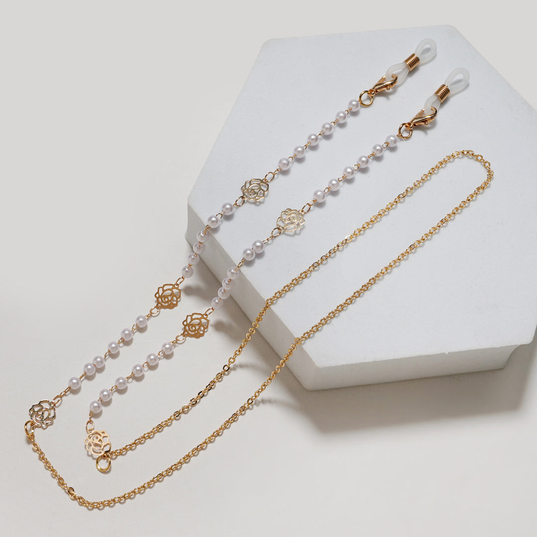 Trendy Geometric Eyewear Chain Bowlift