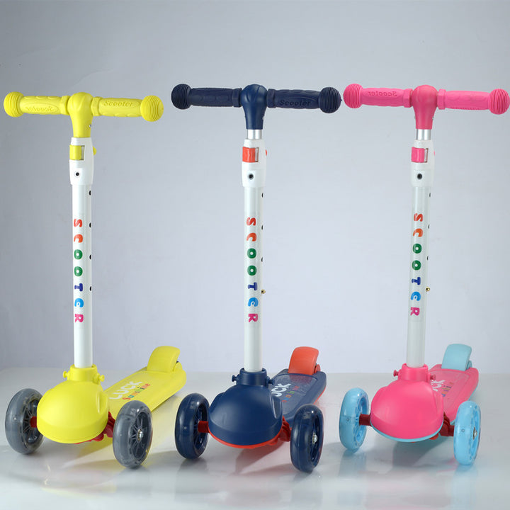 Sturdy Three-Wheel Kick Scooter Bowlift