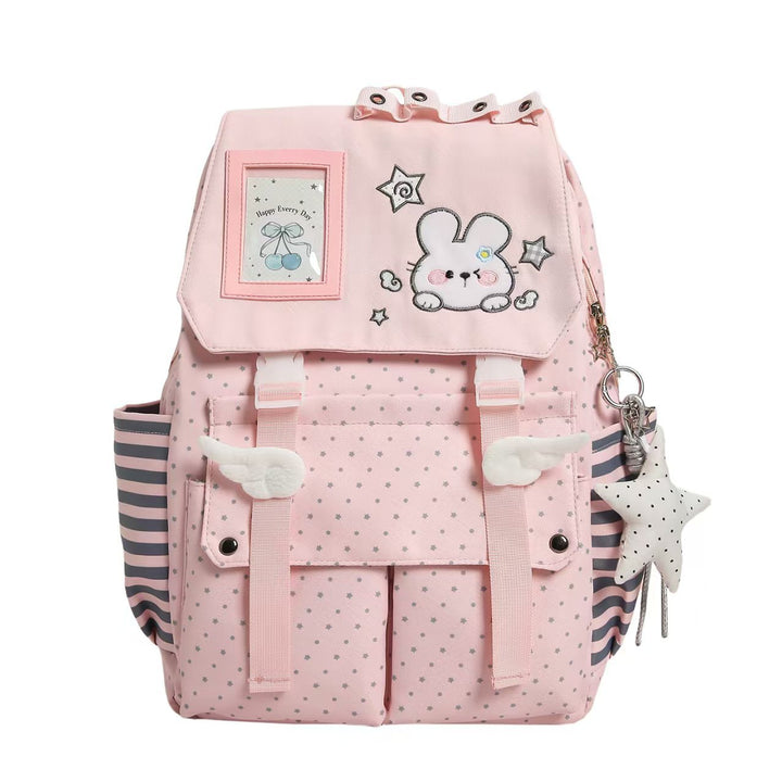 Backpack with Cheerful Animal Design and Thoughtful Compartment Layout Bowlift