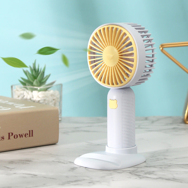 Ladies portable USB handheld fan with creative design Bowlift