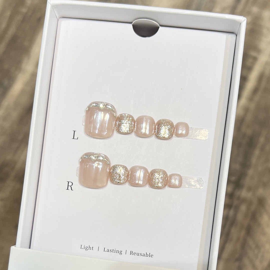 Decorative Crystal-Embellished Hair Clip Set Bowlift