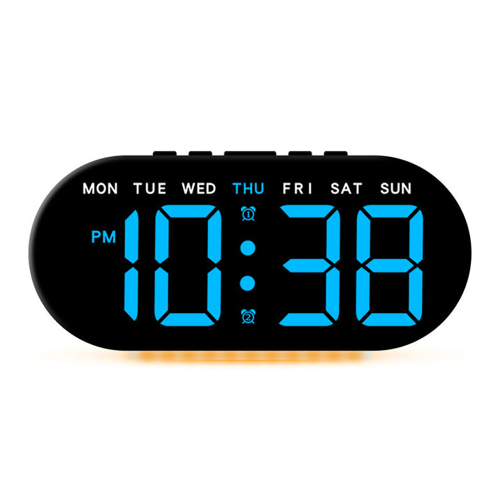 Digital alarm clock with adjustable LED display Bowlift