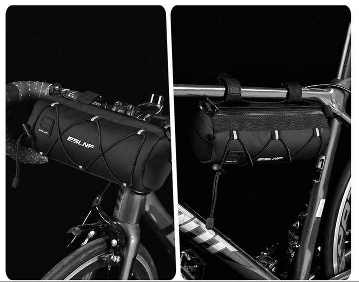 compact waterproof cylindrical bike handlebar storage bag Bowlift