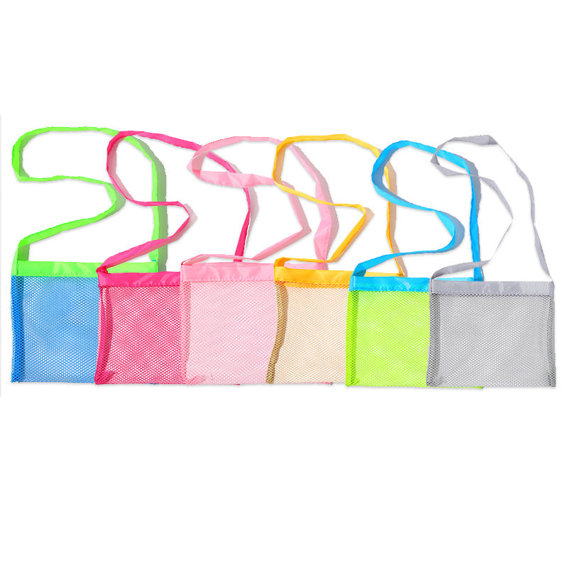 Versatile Beach Bag In Airy Mesh Design Bowlift