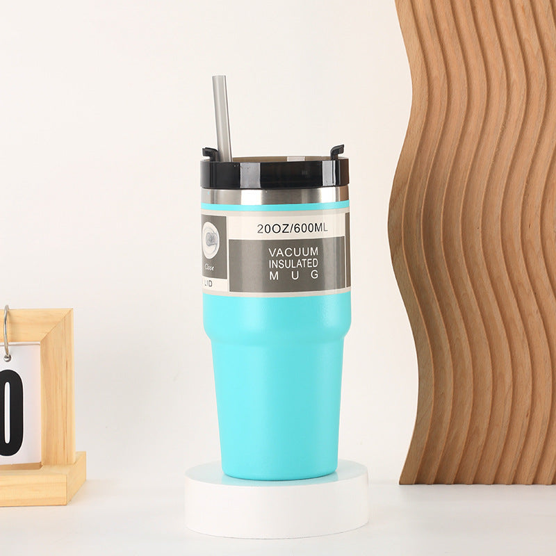 Women Insulated Drinking Cups with Reusable Straw Bowlift