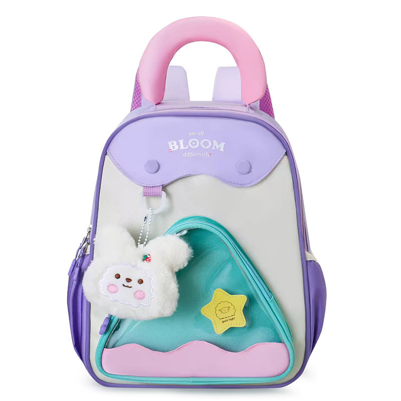 Charming Character Design School Backpack Bowlift