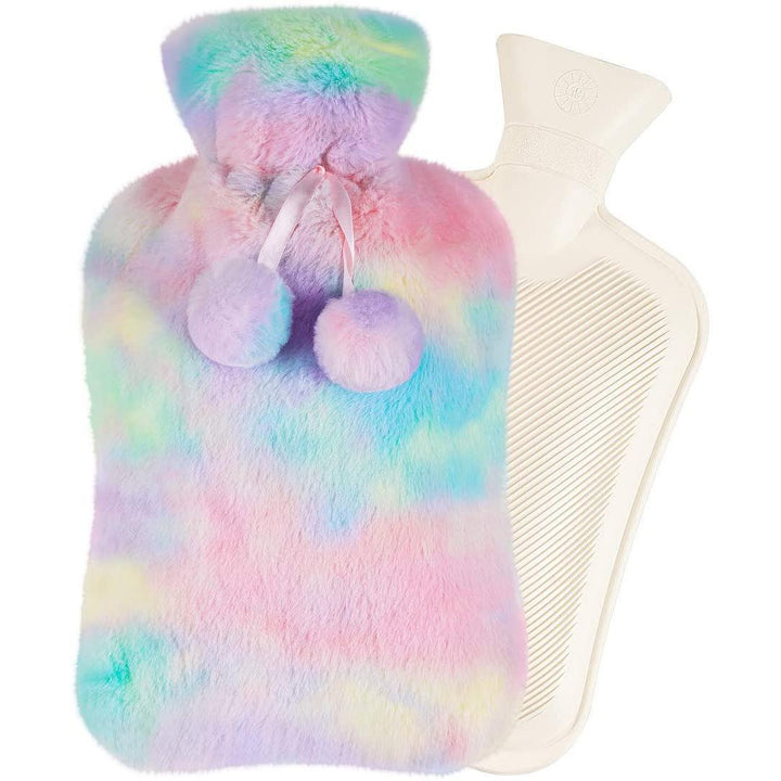 Plush Hot Water Bottle with Cover Bowlift