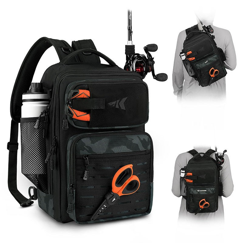 Tactical Fishing Gear Sling Bag Bowlift