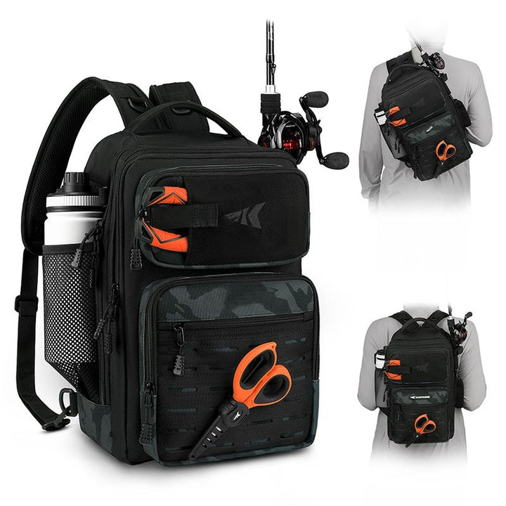 Tactical Fishing Gear Sling Bag Bowlift