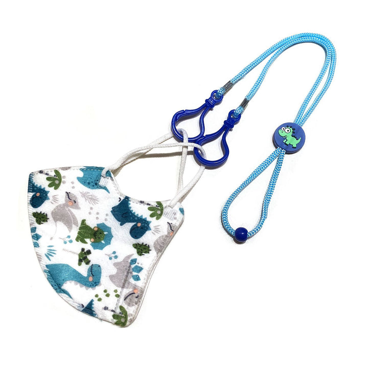 Adjustable Eyewear Retainer with Fun Dinosaur Design Bowlift