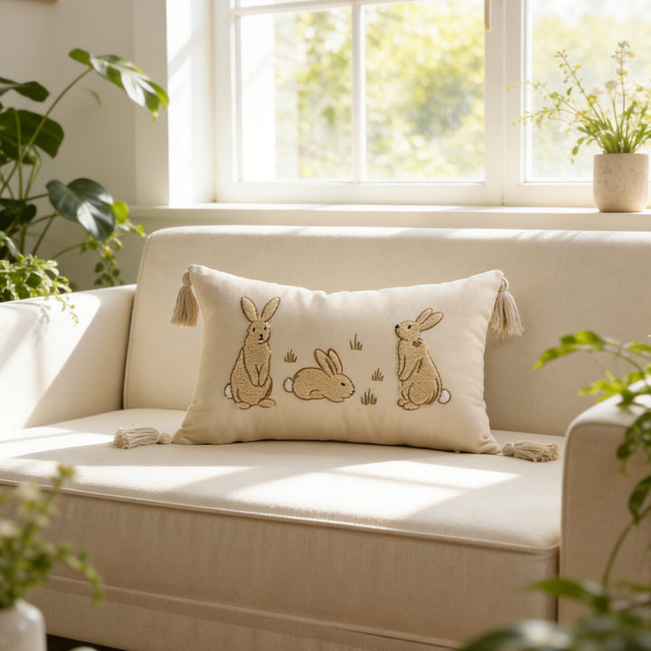 Women's pillowcase with cute bunny motif Bowlift