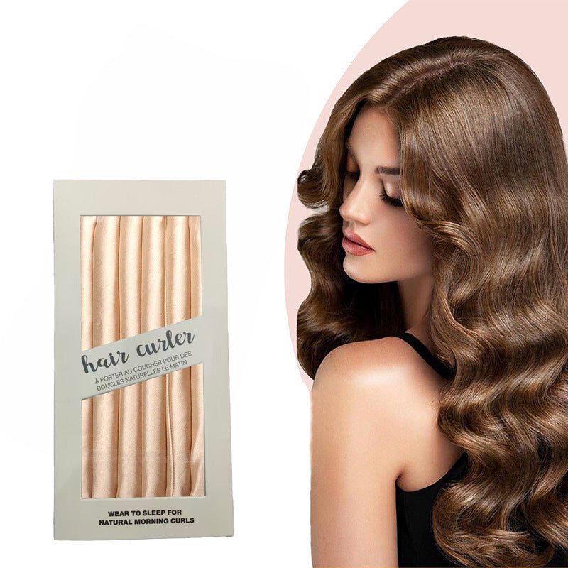 Silk Heatless Hair Curling Rod