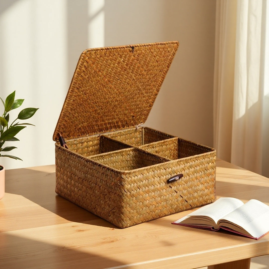 Women Handmade Basket Bag Bowlift
