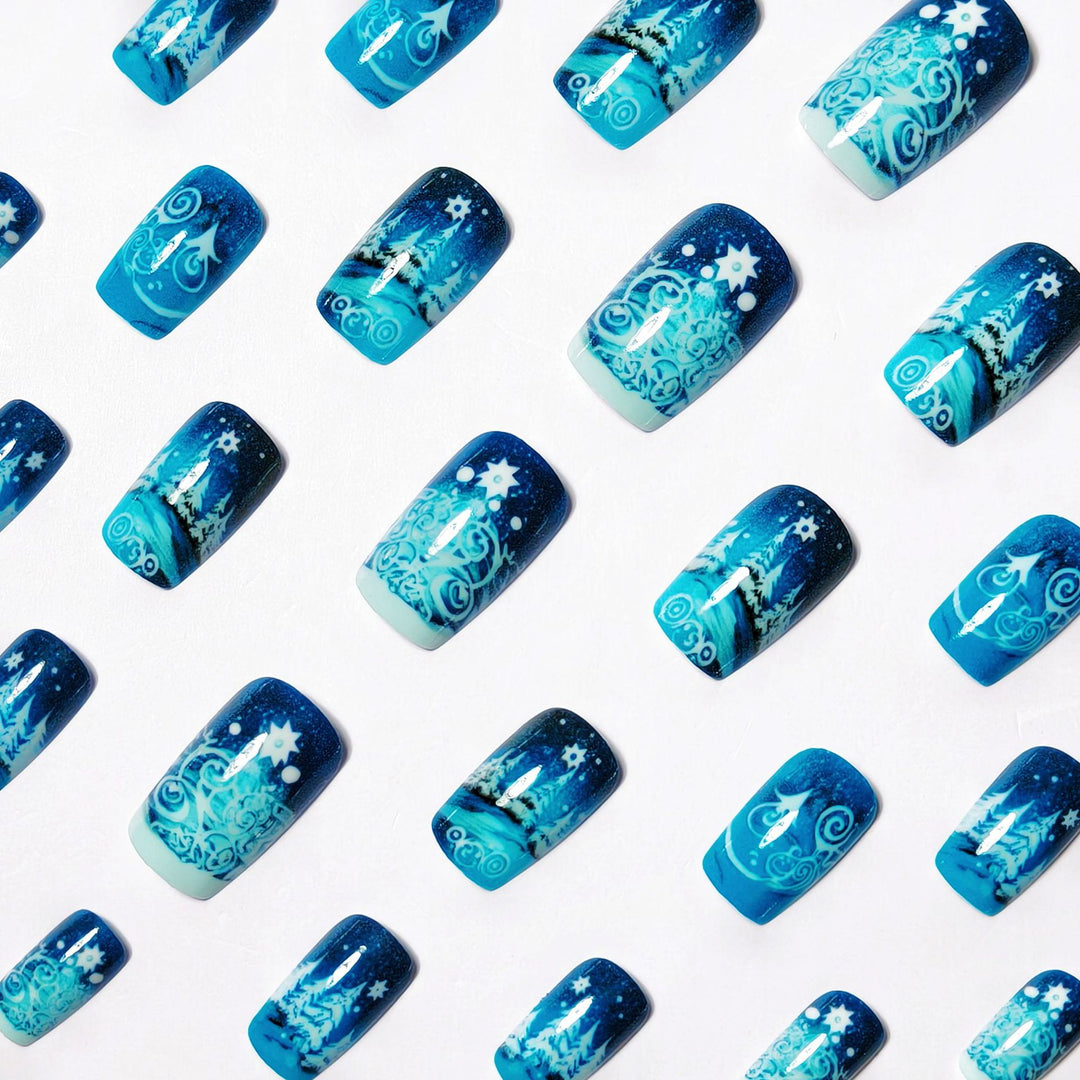 Winter Wonderland Nail Art Bowlift