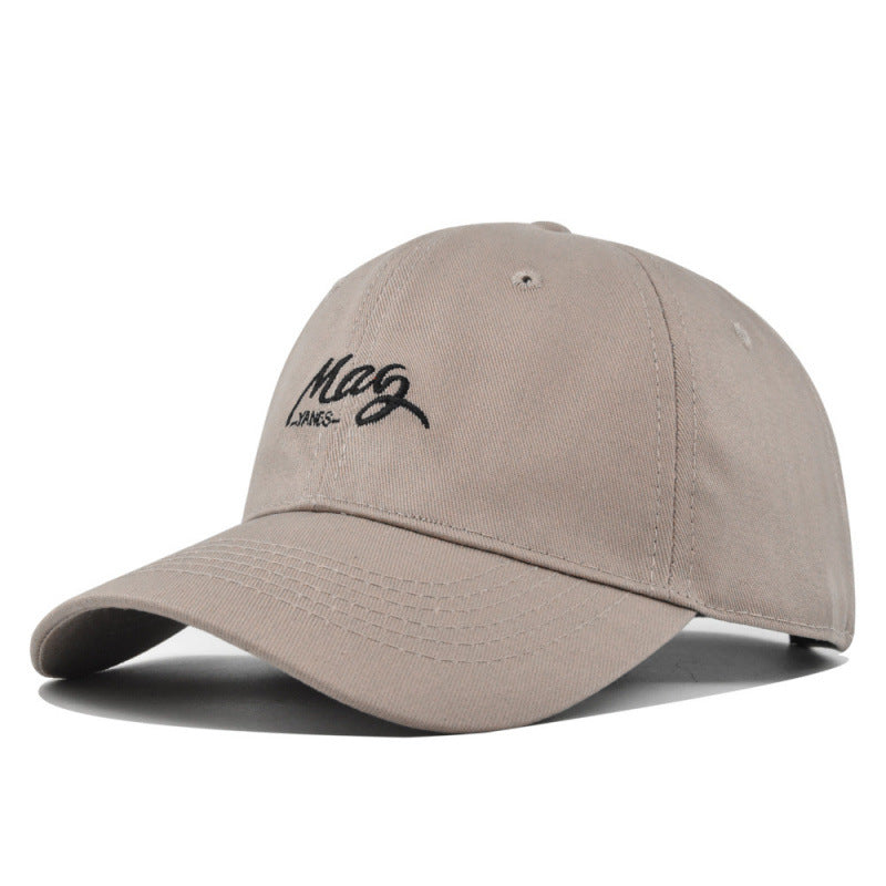 Men's Cotton Baseball Cap with Embroidered Design Bowlift