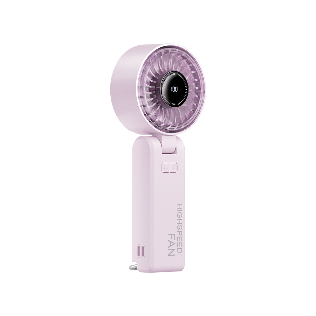 Unisex High-Velocity Handheld Cooling Fan Bowlift