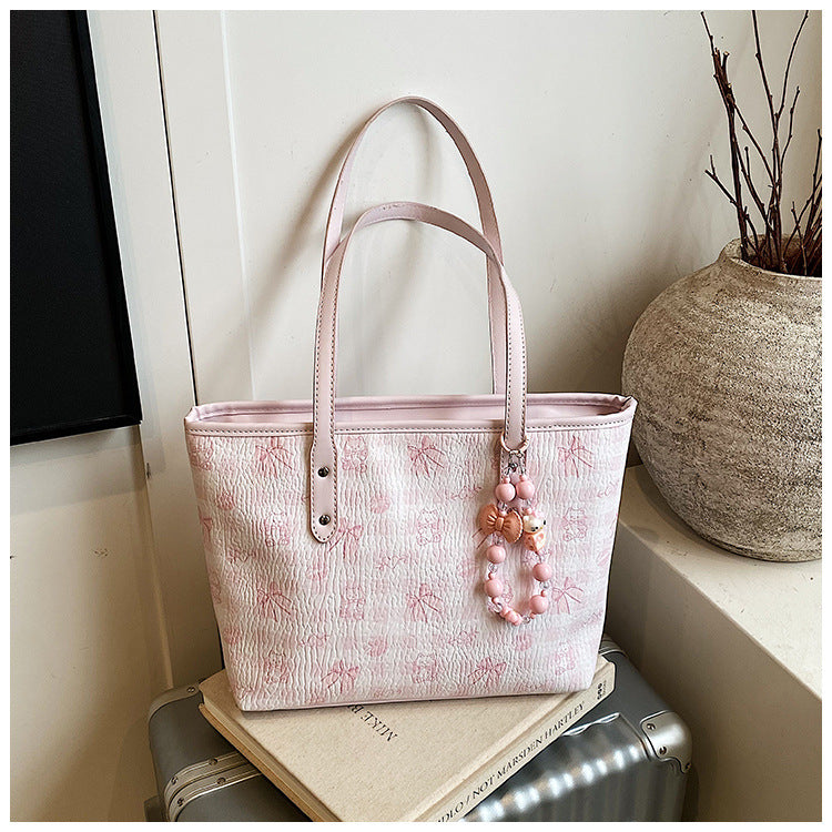Chic Floral Patterned Tote Bag Bowlift