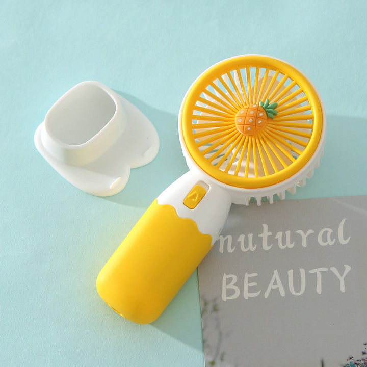 Creative Fruit-Shaped Handheld Fan Bowlift