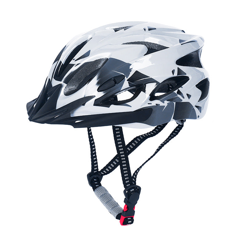 adjustable ventilated road and mountain cycling helmet with visor and rear dial fit Bowlift
