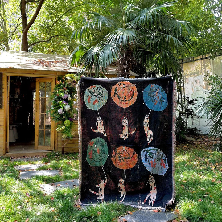 Artistic Tapestry Throw Blanket