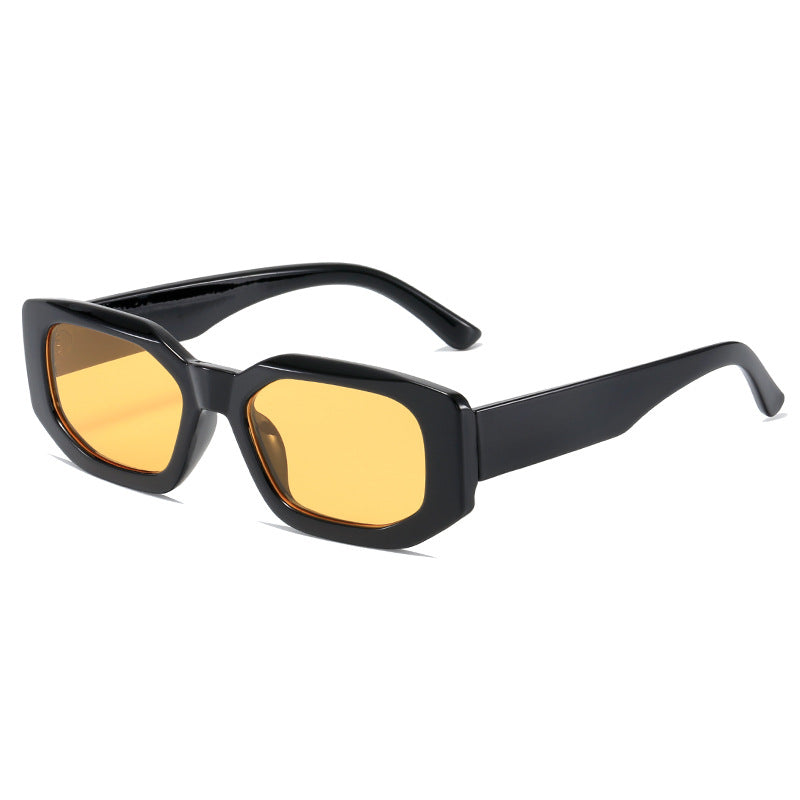 Ladies' fashionable square sunglasses with distinctive Bowlift frame
