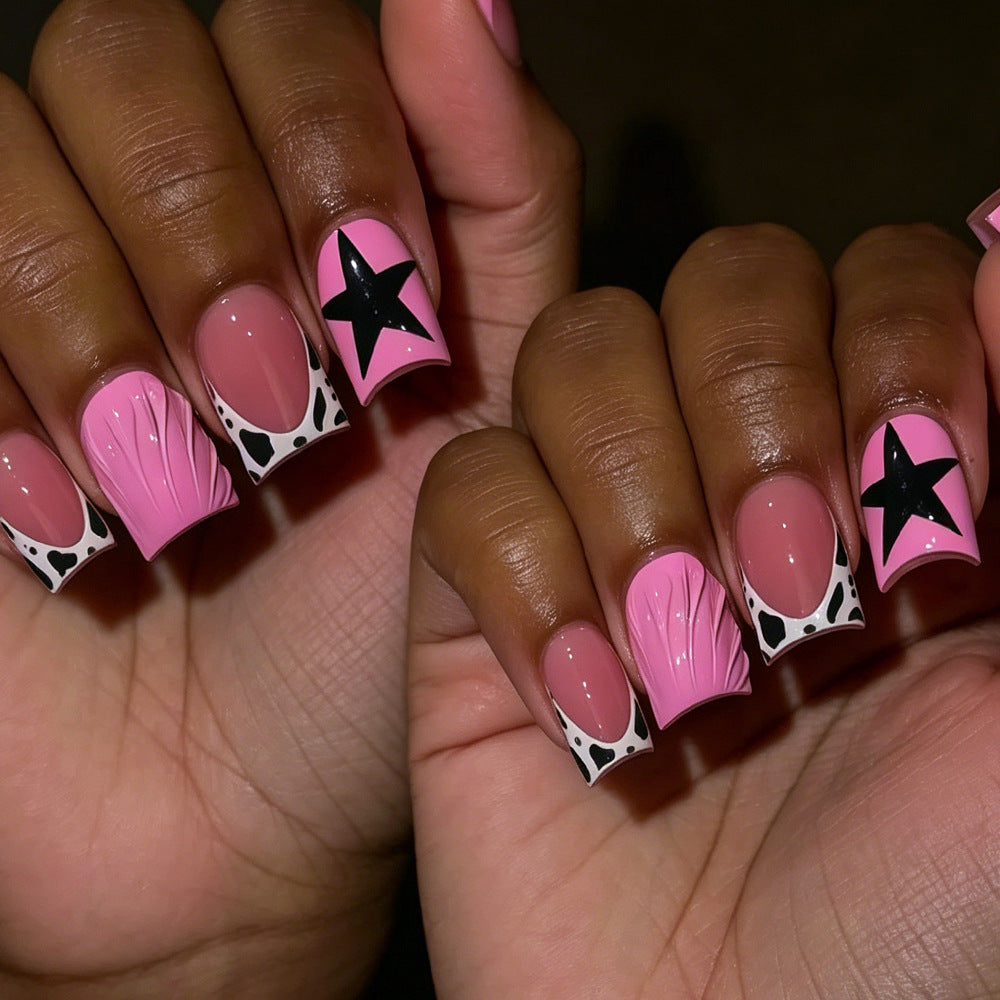 Creative Press-On Nail Art Set Bowlift