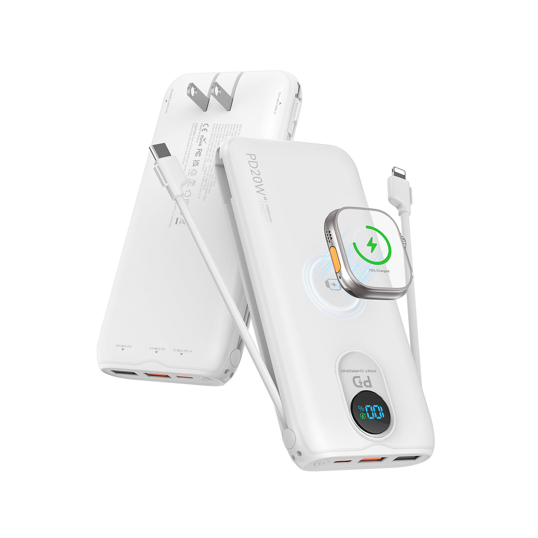 Power bank with wireless charging function and high-performance fast charging Bowlift