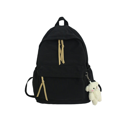 Casual Multi-Pocket School Backpack Bowlift