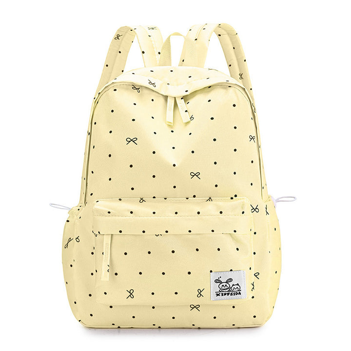 Stylish Polka Dot Backpack