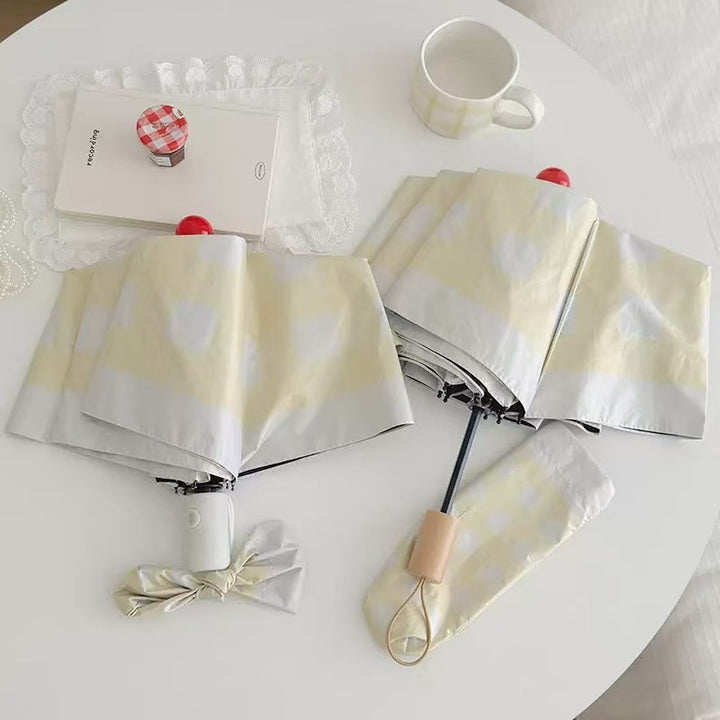 Women’s Foldable Umbrella with Special Design Bowlift