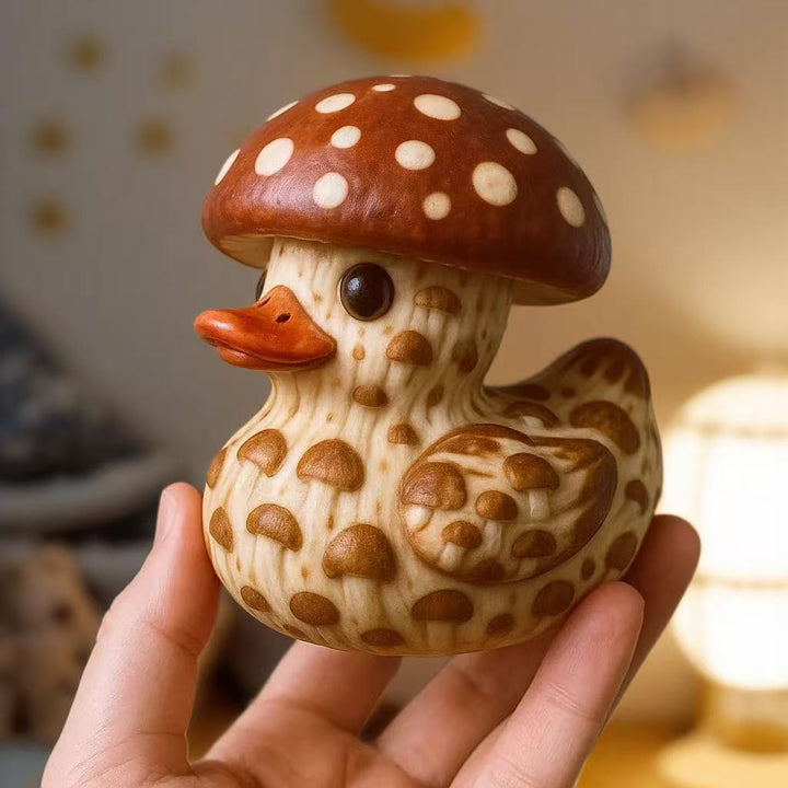 Funny Decor Rubber Duck with Sprinkles Bowlift