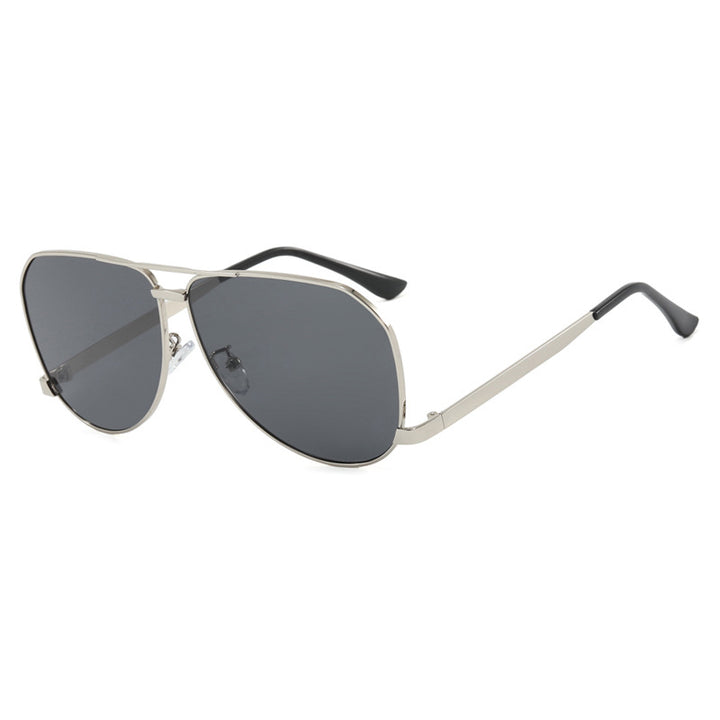 Women’s airplane sunglasses with modern metal frame and polarized lenses Bowlift