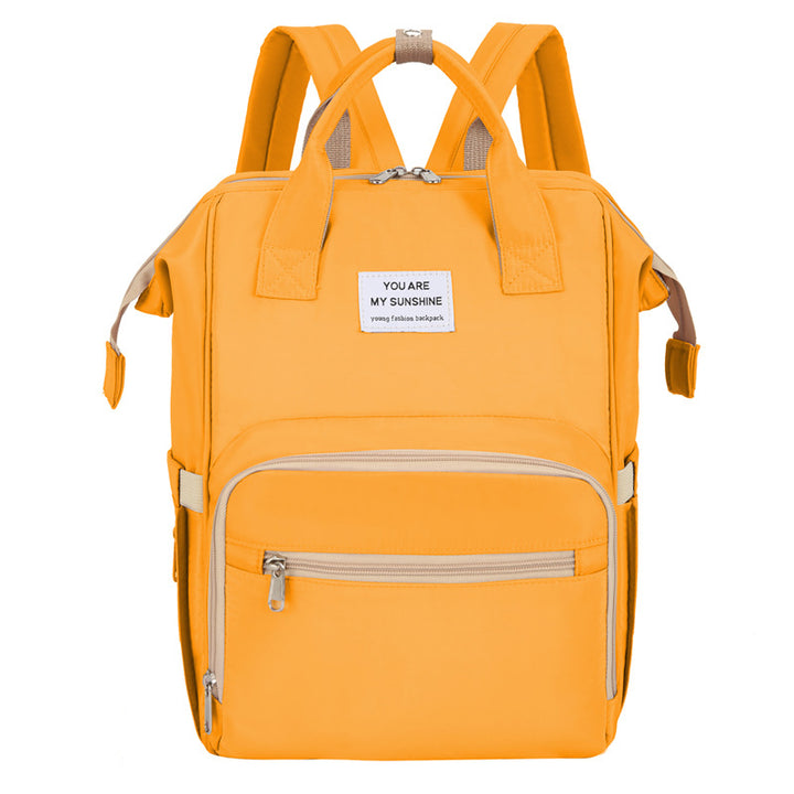 Multi-Compartment Travel Backpack Bowlift