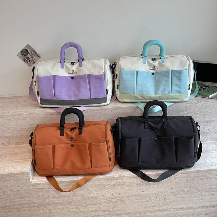 Sporty Travel Bag with Multifunctional Features Bowlift
