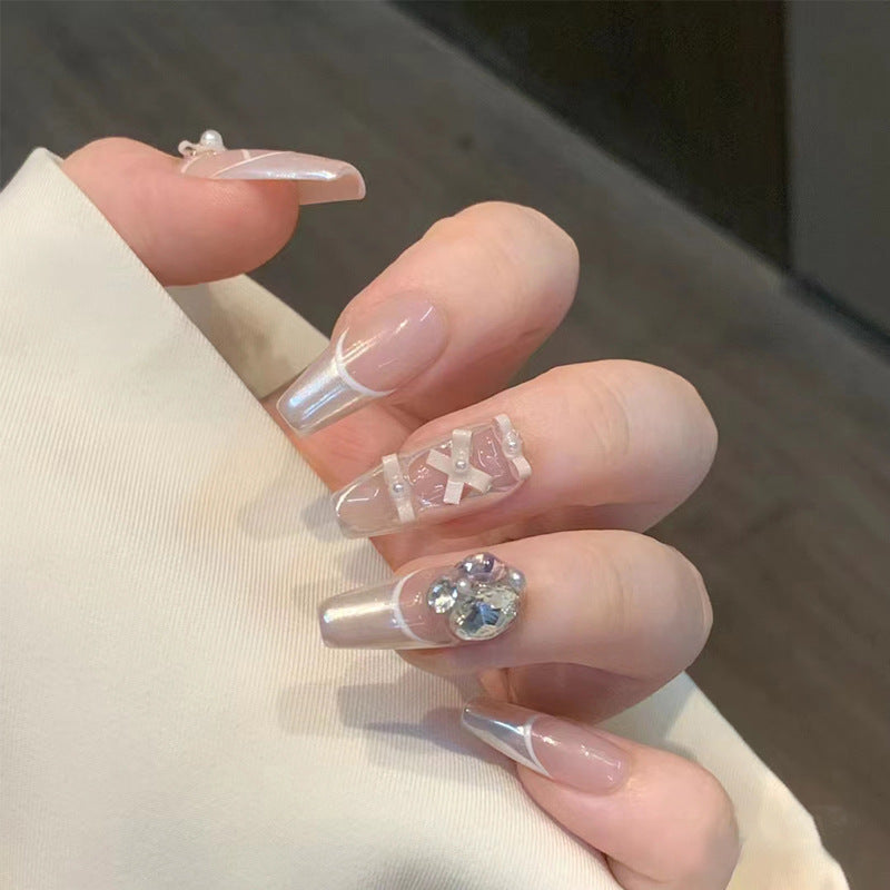 Decorative Press-On Nail Art Set Bowlift