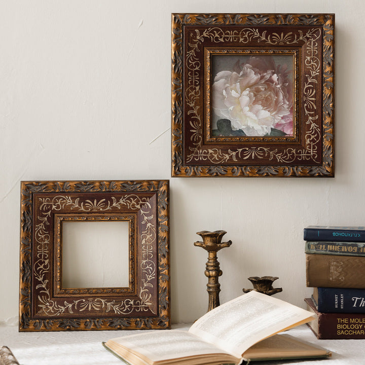 Ornate Floral Picture Frame