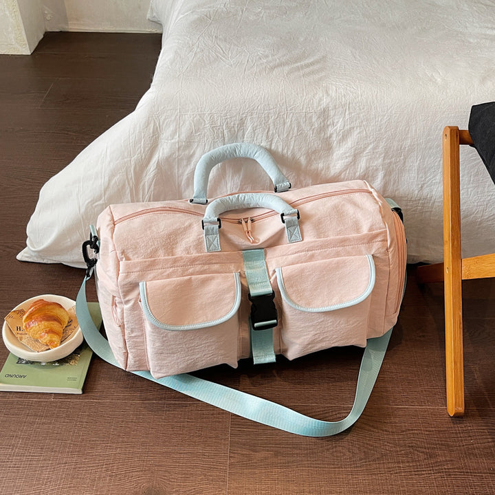 Multi-Pocket Travel Duffel Bag