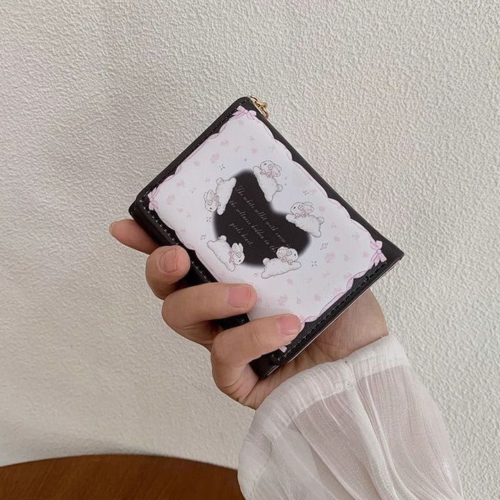 Cute Cartoon-Themed Mini Wallet Bowlift