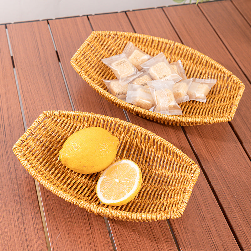 Decorative Woven Basket Bowlift