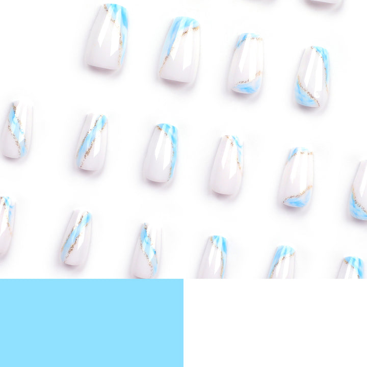Artful nail design with maritime accents Bowlift