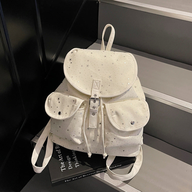 Starry Print Backpack